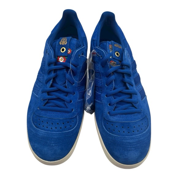 Adidas Consortium x Footpatrol x Juice Handball Top Shoes‎ Mens Sz 8 Blue CM7876